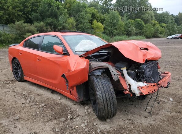 2C3CDXGJ4JH303695 2018 DODGE CHARGER Orange 