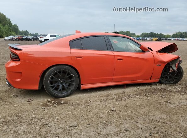 2C3CDXGJ4JH303695 2018 DODGE CHARGER Orange 