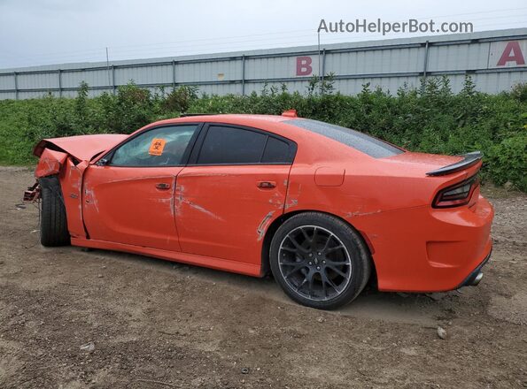 2C3CDXGJ4JH303695 2018 DODGE CHARGER Orange 