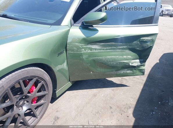 2C3CDXGJ5KH604218 2019 DODGE CHARGER Green წინა ხედი