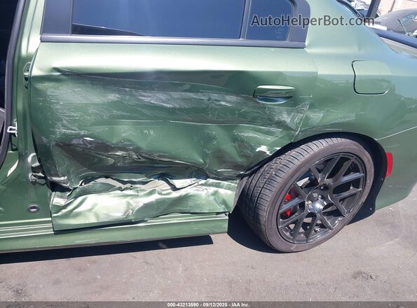 2C3CDXGJ5KH604218 2019 DODGE CHARGER Green ხელსაწყოთა პანელის ხედი