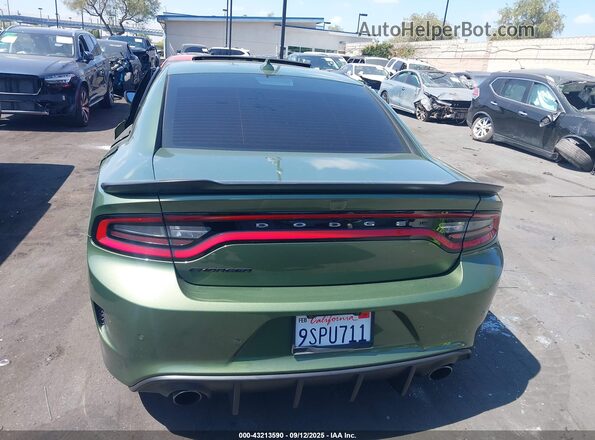 2C3CDXGJ5KH604218 2019 DODGE CHARGER Green 