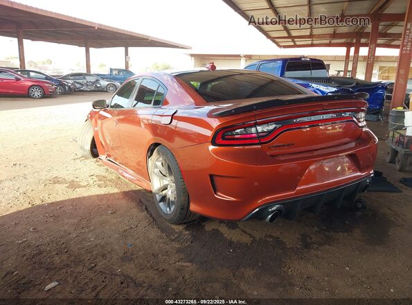 2C3CDXGJ5LH183957 2020 DODGE CHARGER Orange Rear left