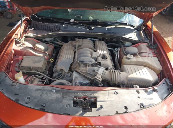 2C3CDXGJ5LH183957 2020 DODGE CHARGER Orange Rear view