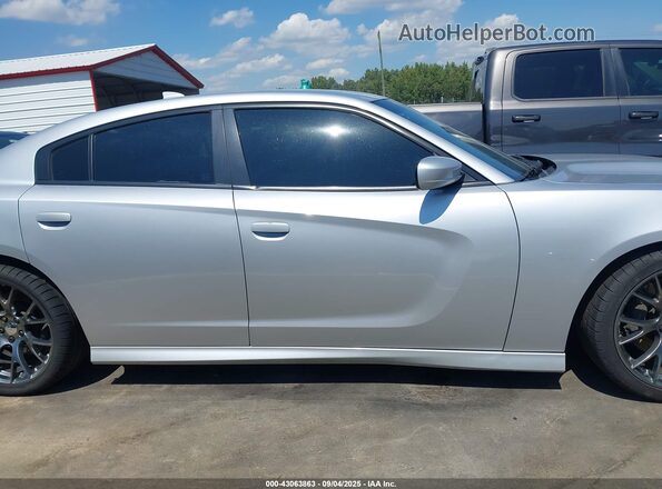 2C3CDXGJ5LH242425 2020 DODGE CHARGER Gray Вид задньої частини салону