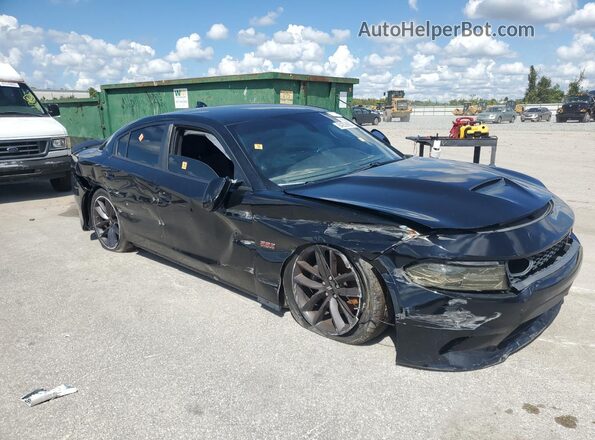 2C3CDXGJ6KH748568 2019 DODGE CHARGER Black Առջևի աջ