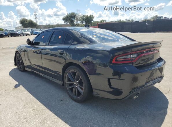 2C3CDXGJ6KH748568 2019 DODGE CHARGER Black Հետևի ձախ