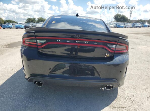 2C3CDXGJ6KH748568 2019 DODGE CHARGER Black Հետևի տեսք