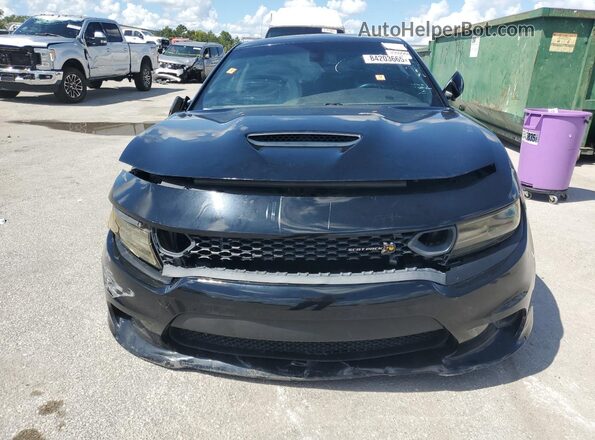 2C3CDXGJ6KH748568 2019 DODGE CHARGER Black Դիմացի տեսք