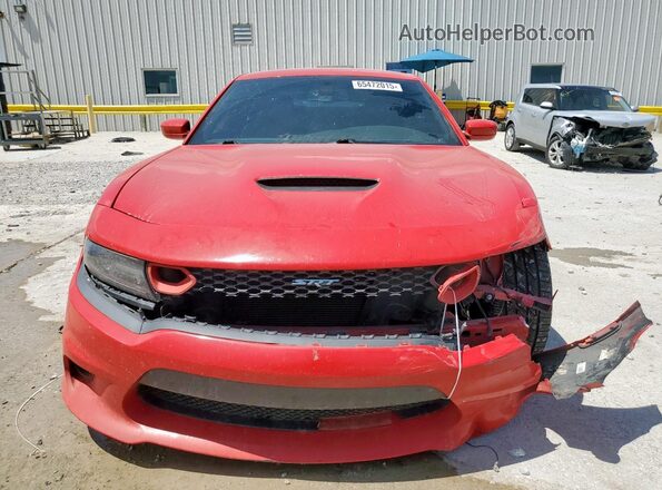 2C3CDXGJ8JH114144 2018 DODGE CHARGER Red 