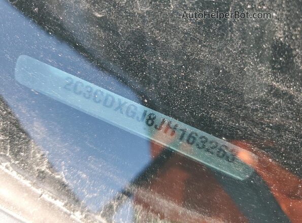 2C3CDXGJ8JH163263 2018 DODGE CHARGER Угольный 