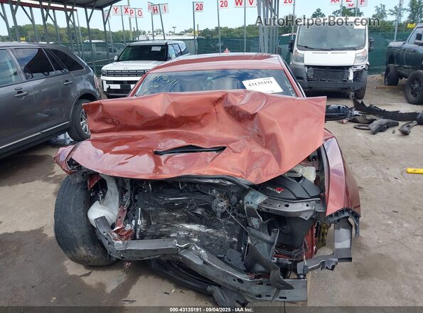 2C3CDXGJ8MH544132 2021 DODGE CHARGER Orange Vista frontal