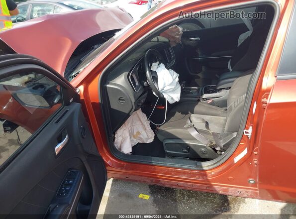 2C3CDXGJ8MH544132 2021 DODGE CHARGER Orange Vista interior delantera