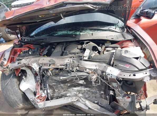 2C3CDXGJ8MH544132 2021 DODGE CHARGER Orange Vista trasera