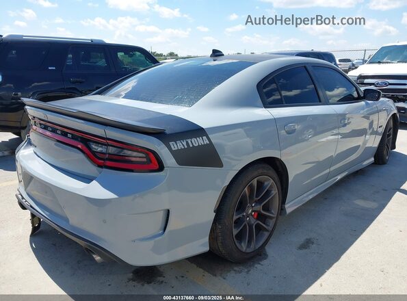 2C3CDXGJ8NH227856 2022 DODGE CHARGER Gray Tył prawy