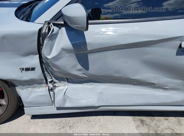 2C3CDXGJ8NH227856 2022 DODGE CHARGER Gray Widok z przodu