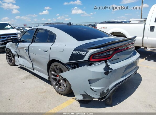 2C3CDXGJ8NH227856 2022 DODGE CHARGER Gray Tył lewy