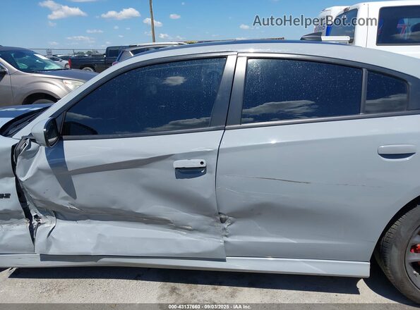 2C3CDXGJ8NH227856 2022 DODGE CHARGER Gray Widok wnętrza 360 stopni
