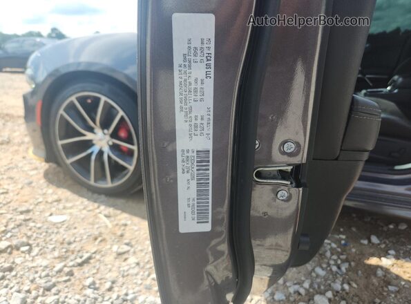 2C3CDXGJXJH122956 2018 DODGE CHARGER Gray 