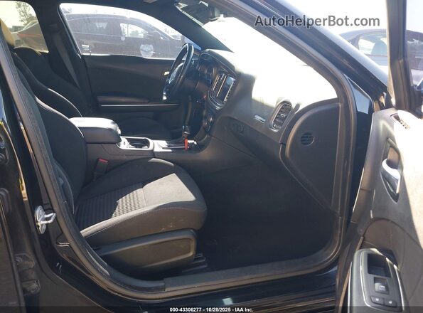 2C3CDXHG0LH167121 2020 DODGE CHARGER Black Front interior view