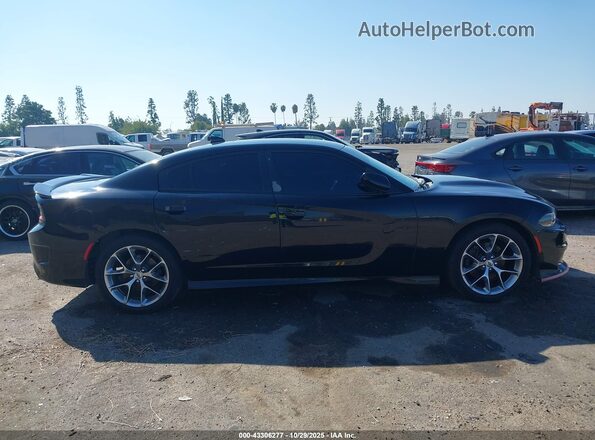 2C3CDXHG0LH167121 2020 DODGE CHARGER Black Rear interior view