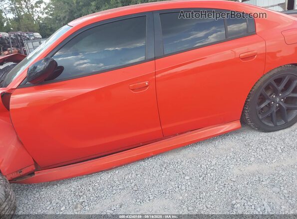 2C3CDXHG2LH176693 2020 DODGE CHARGER Orange Front view