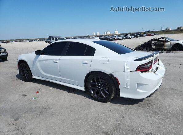 2C3CDXHG2LH229229 2020 DODGE CHARGER White Rear left