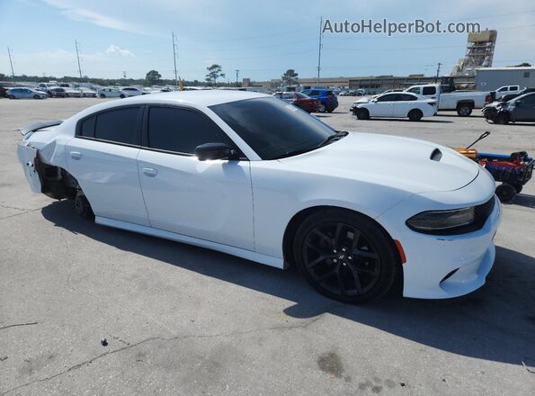 2C3CDXHG2LH229229 2020 DODGE CHARGER White Front right