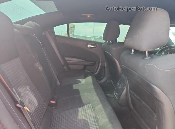 2C3CDXHG2LH229229 2020 DODGE CHARGER White Rear seats view