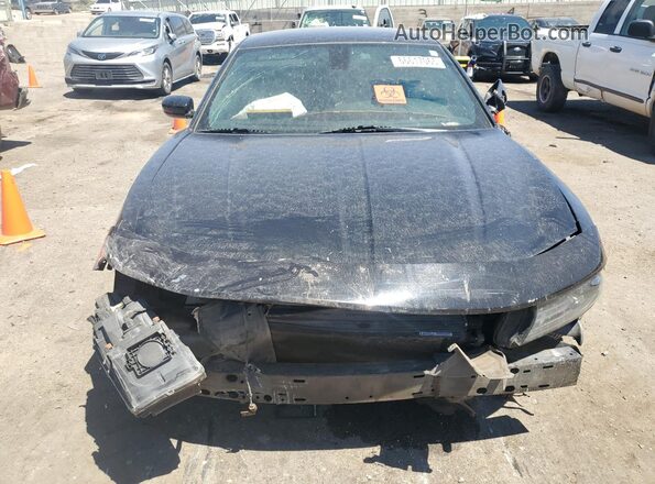 2C3CDXHG4HH524288 2017 DODGE CHARGER Black Widok z przodu