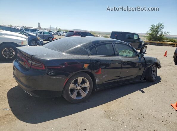 2C3CDXHG4HH524288 2017 DODGE CHARGER Black Tył prawy