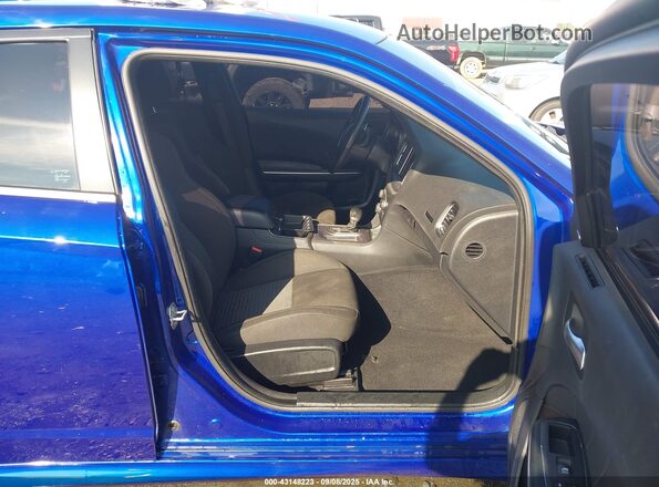 2C3CDXHG4LH193401 2020 DODGE CHARGER Blue Front interior view