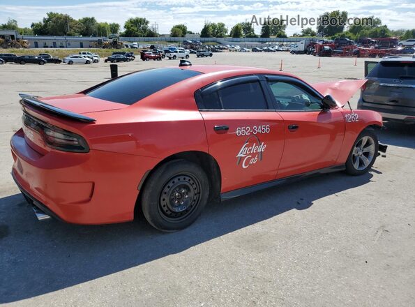 2C3CDXHG5JH203219 2018 DODGE CHARGER Красный 