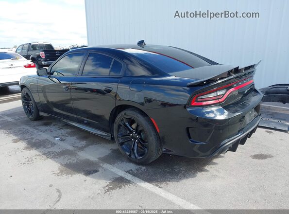 2C3CDXHG9LH142346 2020 DODGE CHARGER Black Հետևի ձախ
