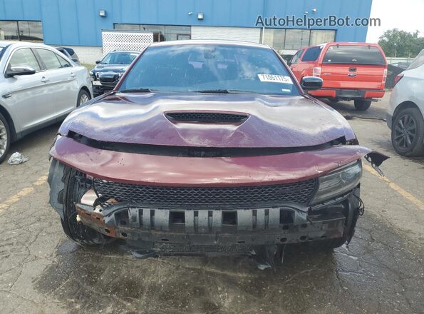 2C3CDXJG7JH115590 2018 DODGE CHARGER Maroon 