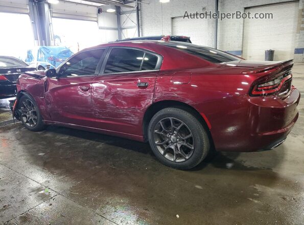 2C3CDXJG8JH136237 2018 DODGE CHARGER Burgundy 