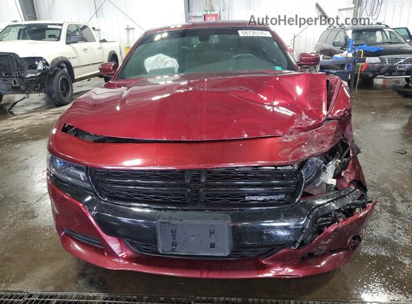 2C3CDXJG8JH136237 2018 DODGE CHARGER Burgundy 