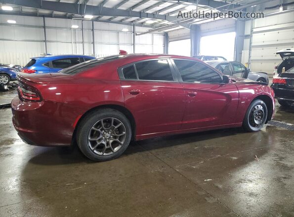 2C3CDXJG8JH136237 2018 DODGE CHARGER Burgundy 