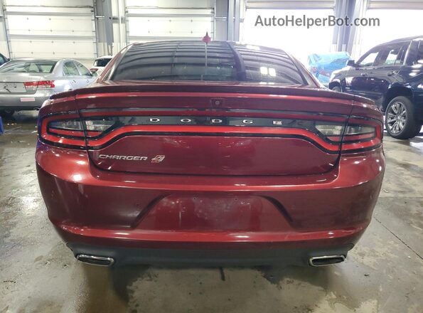 2C3CDXJG8JH136237 2018 DODGE CHARGER Burgundy 