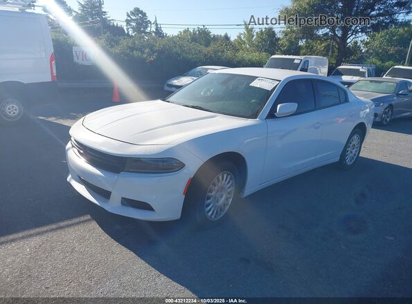 2C3CDXKG4NH190493 2022 DODGE CHARGER Белый Передняя левая четверть