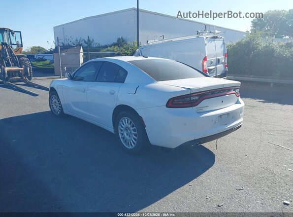 2C3CDXKG4NH190493 2022 DODGE CHARGER Белый Задняя левая четверть