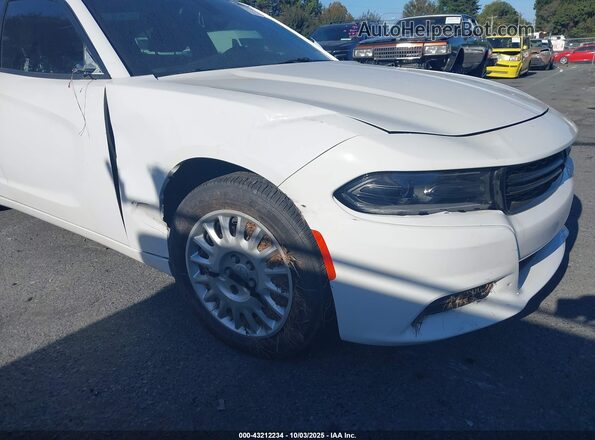 2C3CDXKG4NH190493 2022 DODGE CHARGER Белый Вид спереди