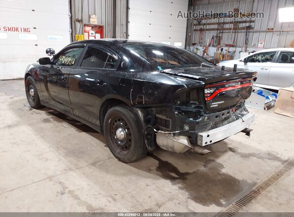 2C3CDXKT2GH277650 2016 DODGE CHARGER Black Հետևի ձախ