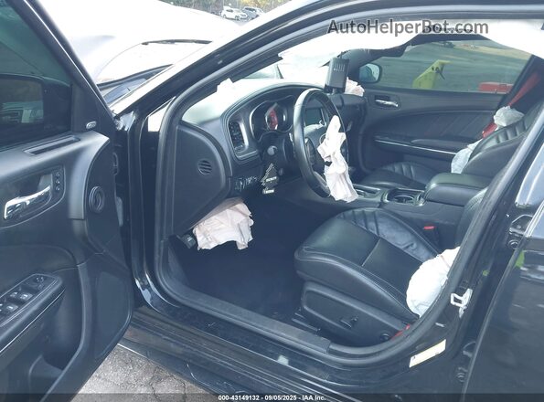 2C3CDXL93LH148023 2020 DODGE CHARGER Черный Вид салона спереди