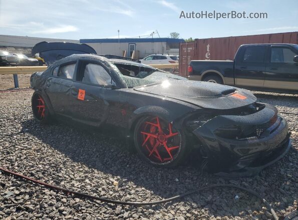 2C3CDXL97LH221653 2020 DODGE CHARGER Black Front right