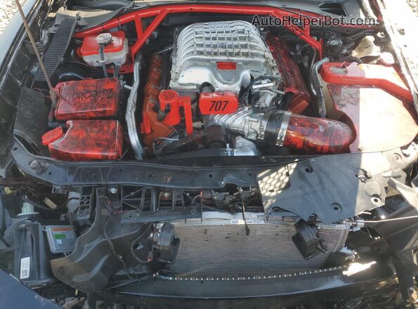 2C3CDXL97LH221653 2020 DODGE CHARGER Black Rear interior view