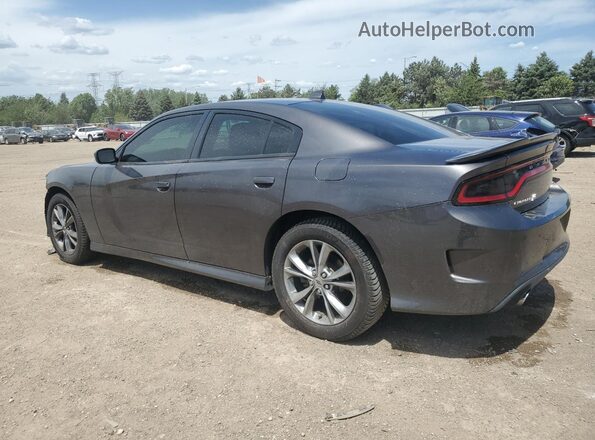 2C3CDXMG0LH200981 2020 DODGE CHARGER Gray Trasero izquierdo