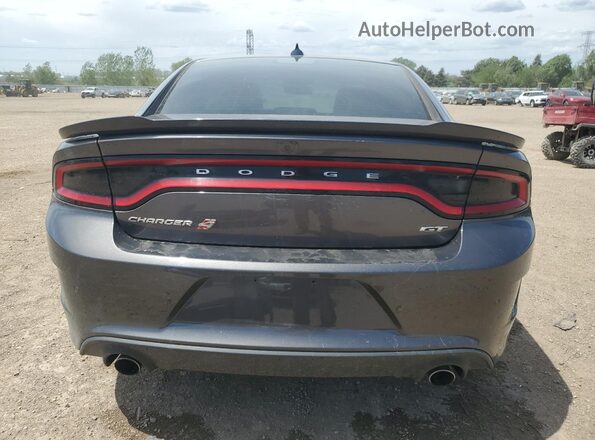 2C3CDXMG0LH200981 2020 DODGE CHARGER Gray Vista trasera