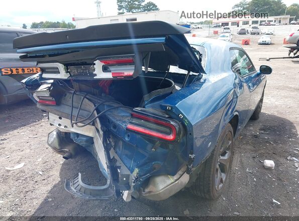 2C3CDZAG3LH230718 2020 DODGE CHALLENGER Синий Задняя правая четверть