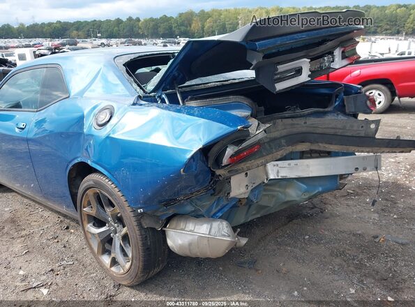 2C3CDZAG3LH230718 2020 DODGE CHALLENGER Синий Вид спереди